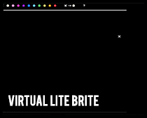 Virtual Lite-Brite